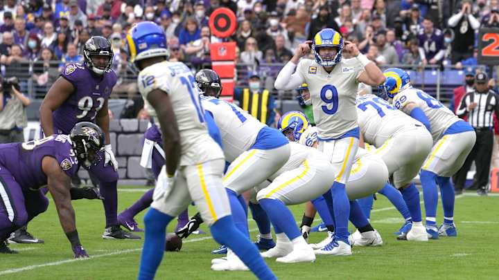 Los Angeles Rams QB Matthew Stafford Preparing For Likely Rain Game vs. Baltimore Ravens Los Angeles Rams QB Matthew Stafford Preparing For Likely Rain Game vs. Baltimore Ravens