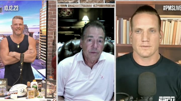 Nick Saban Talks Show Business, Bench Pressing and the Importance of Nothing with Pat McAfee