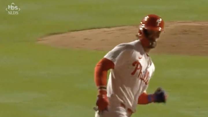 MLB Fans Ripped Braves’ Radio Booth for Sour Reactions to Bryce Harper Staring Down Orlando Arcia