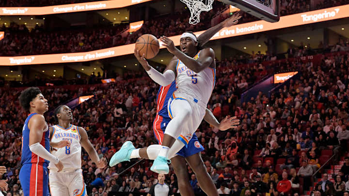 Luguentz Dort Dazzles in Homecoming, Thunder Falls to Pistons In Late-Game Fashion