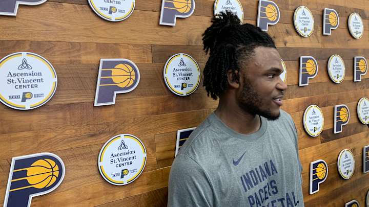 Indiana Pacers rookie Jarace Walker mastering the art of player-based media interactions