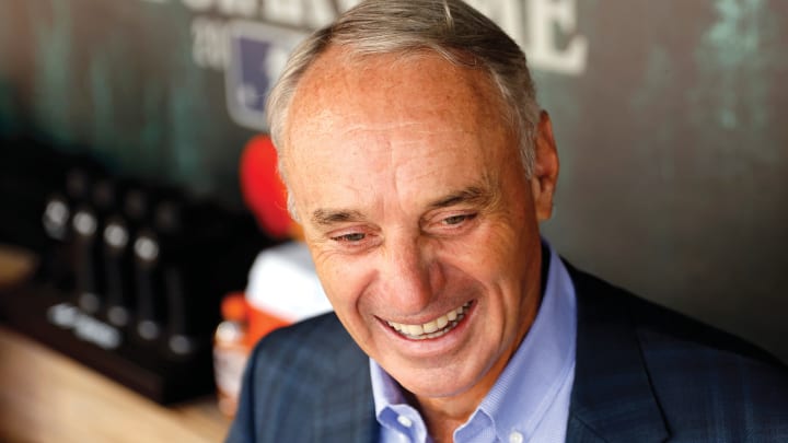 MLB Commissioner Rob Manfred Talks Playoffs, Team Relocation and More