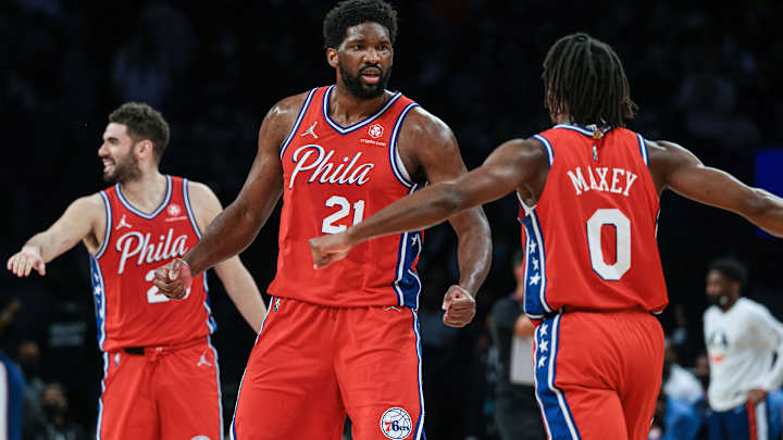 Embiid, Maxey Soak in Phillies Playoff Vibes Before Sixers' Season