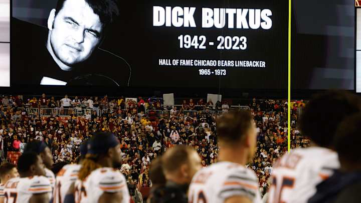 Bears Will Pay a Special Tribute to the Late Dick Butkus on Their Jerseys for Rest of Season