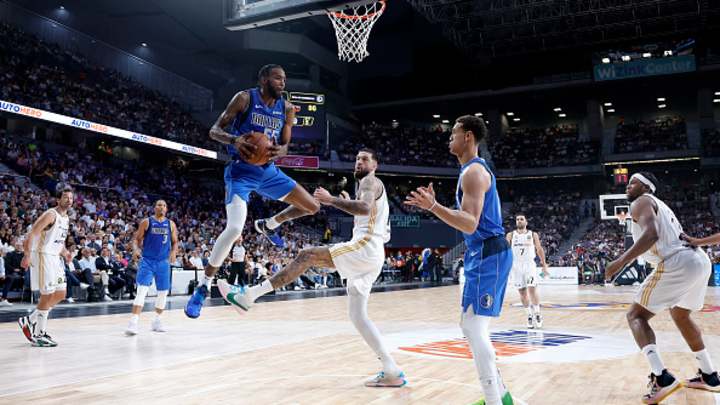 Dallas Mavs' Derrick Jones Jr. in 'Contention' for Starting Spot Alongside Luka Doncic, Kyrie Irving Dallas Mavs' Derrick Jones Jr. in 'Contention' for Starting Spot Alongside Luka Doncic, Kyrie Irving