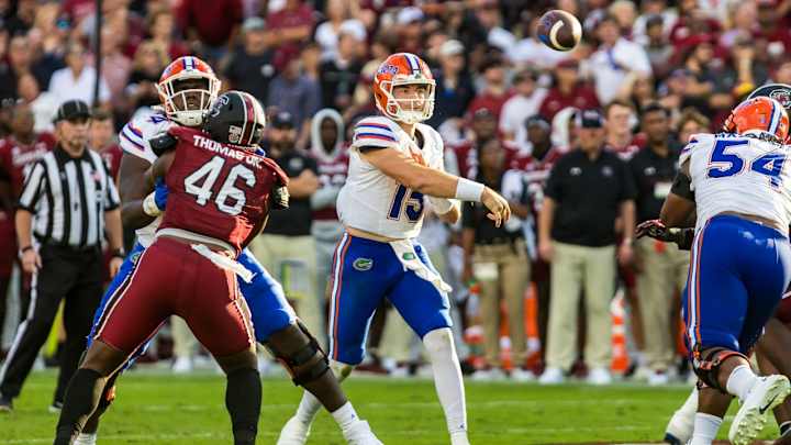 Gators Rally to Take Down Gamecocks, 41-39 Gators Rally to Take Down Gamecocks, 41-39