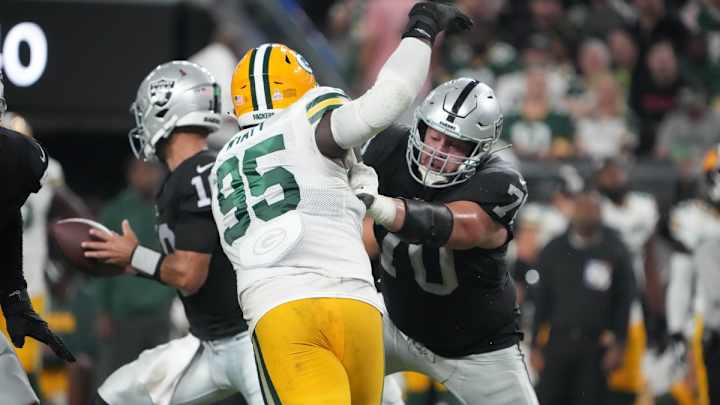 Raiders' Offensive Line Trying to Turn the Corner