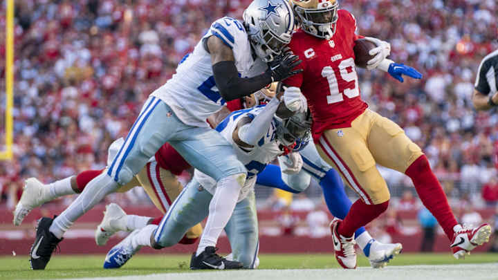 49ers wide receiver, Deebo Samuel ruled out against Browns