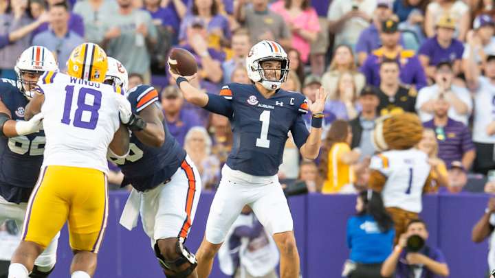 A look at PFF's offensive grades for Auburn against LSU