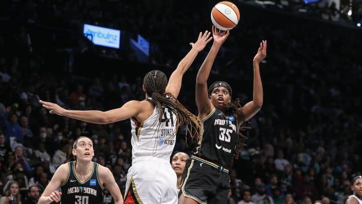 The Liberty Follow Jonquel Jones’s Lead to Stave Off Elimination in WNBA Finals