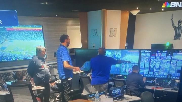 Fans Had So Many Jokes After Seeing What the NFL Officiating Command Center Looks Like