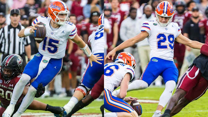 Two Gators Earn SEC Player of the Week Honors in Week 7 Two Gators Earn SEC Player of the Week Honors in Week 7