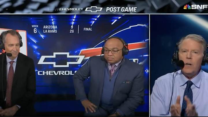 NFL Fans Ripped NBC’s Rules Analyst for Awful Breakdown of Bad No-Call on Final Play of Giants-Bills