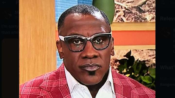 Shannon Sharpe Explains ‘First Take’ Makeup After Fans Roasted Him Online Shannon Sharpe Explains ‘First Take’ Makeup After Fans Roasted Him Online