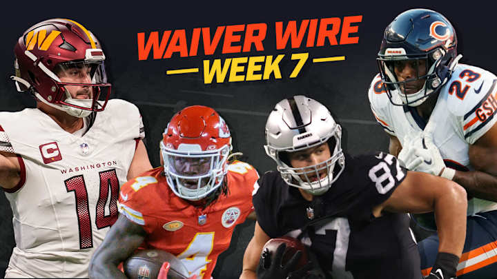 Week 7 Waiver Wire: Must Add Pickups With Six Teams on Bye and Injuries to NFL Superstars