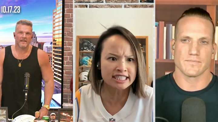 Viral Chargers Fan Amusingly Explains How She Learned of Sudden Fame Viral Chargers Fan Amusingly Explains How She Learned of Sudden Fame