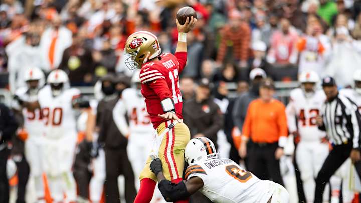How the Browns Made 49ers QB Brock Purdy Look Ordinary