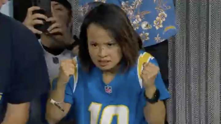 Chargers Roasted for Their Social Media Tribute to Viral Fan From ‘MNF’ Loss to Cowboys Chargers Roasted for Their Social Media Tribute to Viral Fan From ‘MNF’ Loss to Cowboys