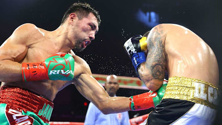 ‌WBO Middleweight Champion Alimkhanuly Defeats Gualtieri In Texas Showdown.