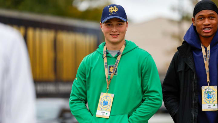 Notre Dame Goes In-Home With Elite Long Snapper Joseph Vinci Notre Dame Goes In-Home With Elite Long Snapper Joseph Vinci