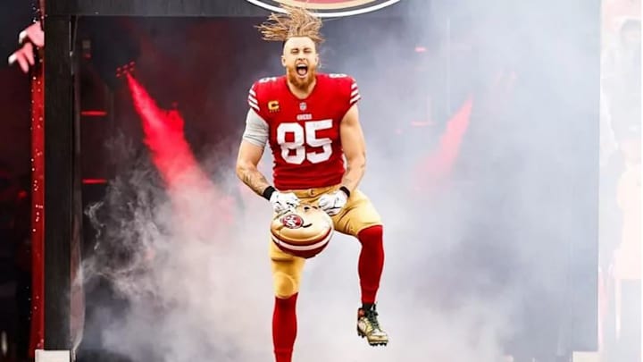 George Kittle Combining His Love Of Pro Football And Pro Wrestling