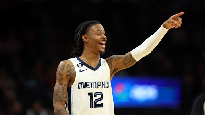 Ja Morant Reacts to Timberwolves Player Wearing His Shoes