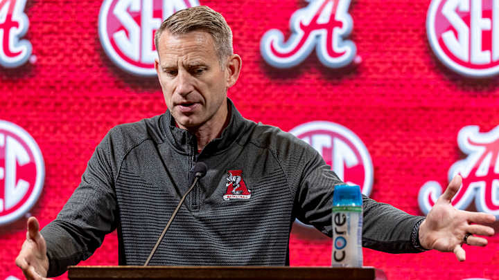 Everything Alabama Basketball Coach Nate Oats Said at SEC Media Days Everything Alabama Basketball Coach Nate Oats Said at SEC Media Days