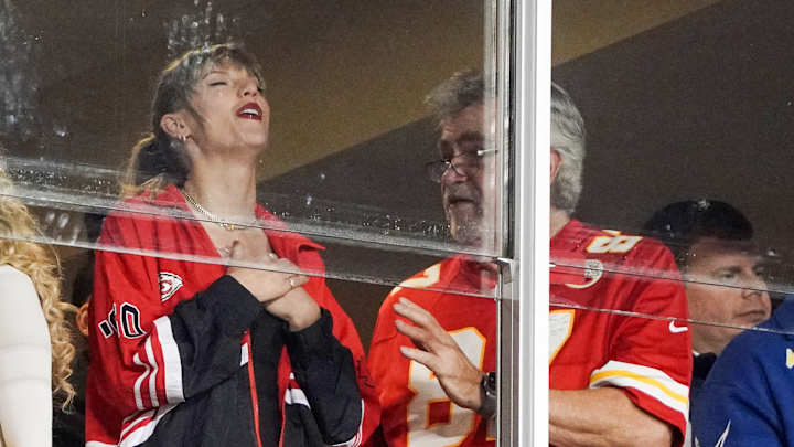 Travis Kelce Jokes About Nerve-Racking Conversation Between Taylor Swift and His Dad