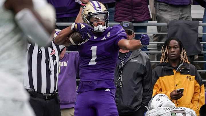 Oregon Was Odunze's Coming-Out Party and There's No Turning Back