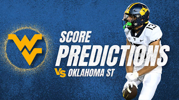 Score Predictions for West Virginia vs. Oklahoma State