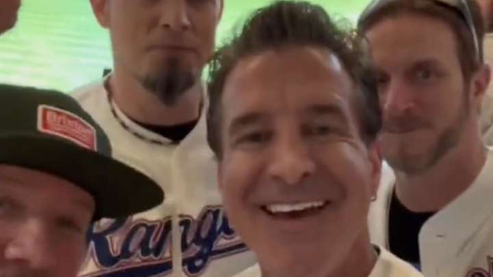 MLB Fans Couldn’t Stop Laughing at Creed Singer Scott Stapp for His Awkward Statement at Astros-Rangers Game 3 MLB Fans Couldn’t Stop Laughing at Creed Singer Scott Stapp for His Awkward Statement at Astros-Rangers Game 3