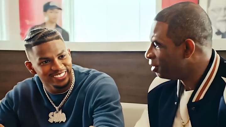 Shilo Sanders hilariously trolls Coach Prime by asking to voice his audio book Shilo Sanders hilariously trolls Coach Prime by asking to voice his audio book