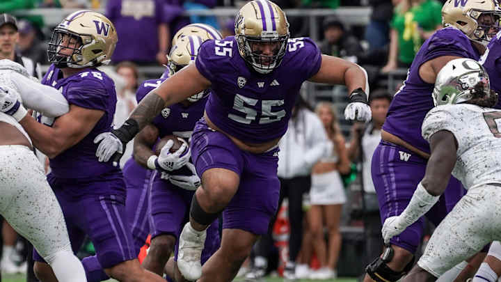 Fautanu, Latu Win Morris Trophies as Pac-12's Best Linemen