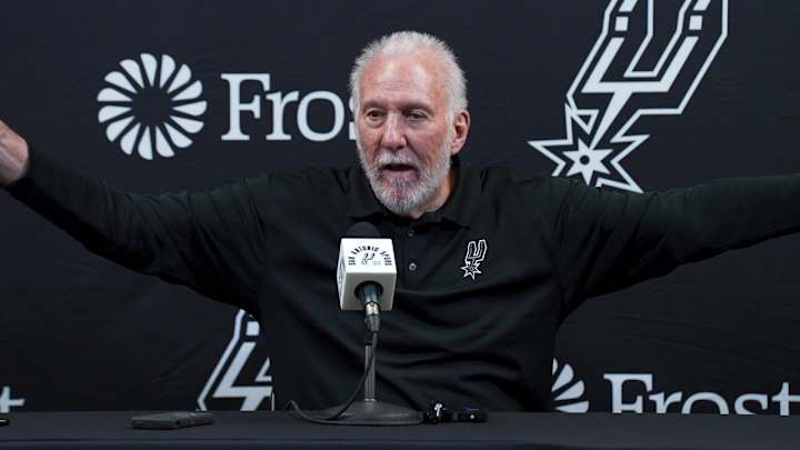 Gregg Popovich Praises Victor Wembanyama's 'Priorities' Before San Antonio Spurs Season Opener