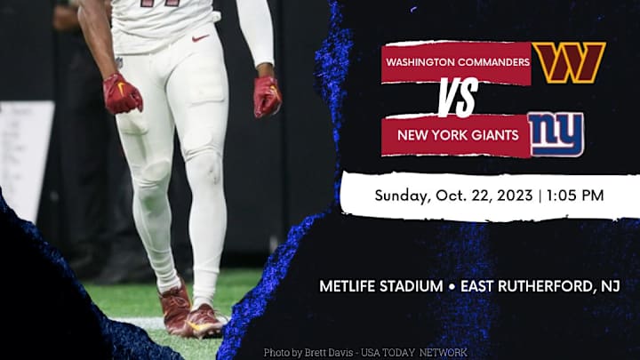 Giants vs Commanders: How to Watch, Odds, History and More