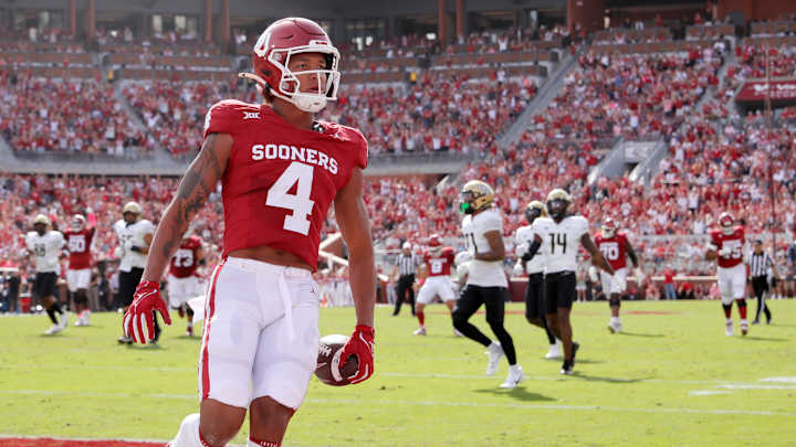 Oklahoma Young Wide Receivers Shined on Third Downs Against UCF
