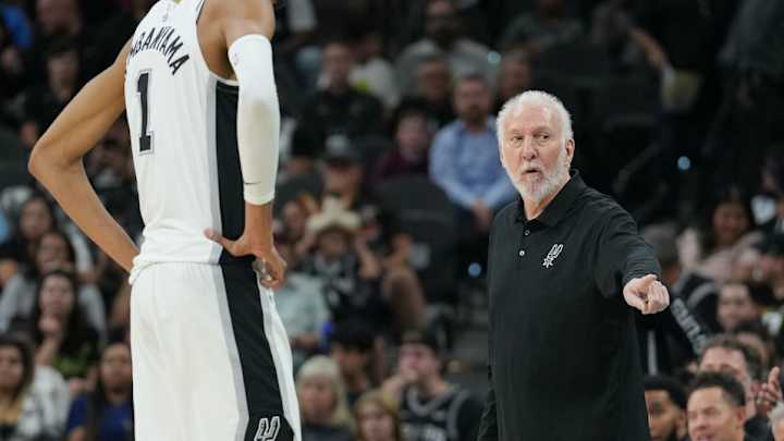 Gregg Popovich Shares NSFW Reaction to Steve Kerr's Victor Wembanyama Comment