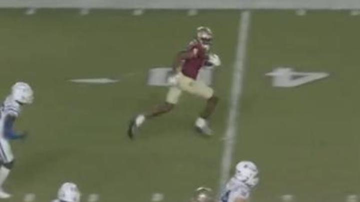 WATCH: Deuce Spann Scores Florida State's First Kick Return Touchdown Of The 2023 Season