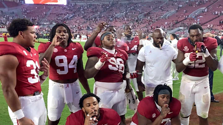 Notebook: Smell of Victory not so Sweet for Some Alabama Players Notebook: Smell of Victory not so Sweet for Some Alabama Players