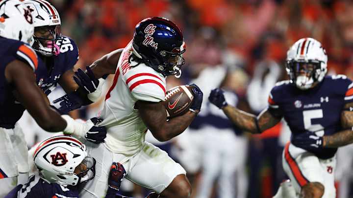 Ole Miss Rebels Ground Game, Strong Defense Earn Win vs. Auburn Tigers Ole Miss Rebels Ground Game, Strong Defense Earn Win vs. Auburn Tigers