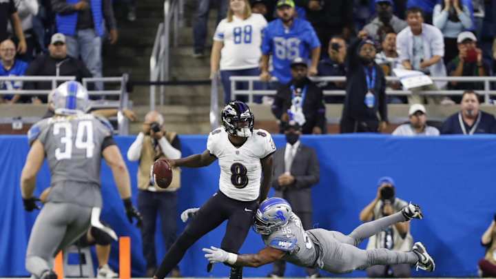 LIVE BLOG: Follow Detroit Lions' Week 7 Matchup with Baltimore Ravens LIVE BLOG: Follow Detroit Lions' Week 7 Matchup with Baltimore Ravens