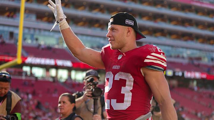 49ers’ Christian McCaffrey Likely to Play on ‘MNF’ vs. Vikings, per Report