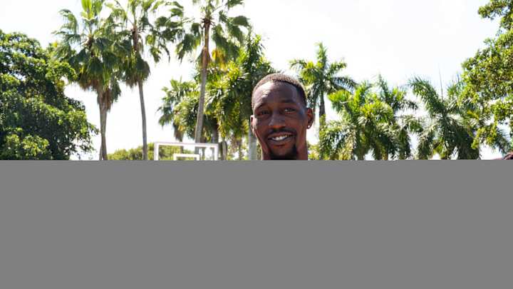 Bam Adebayo and BBB Foundation Unveil Basketball Court And Fitness Center Bam Adebayo and BBB Foundation Unveil Basketball Court And Fitness Center