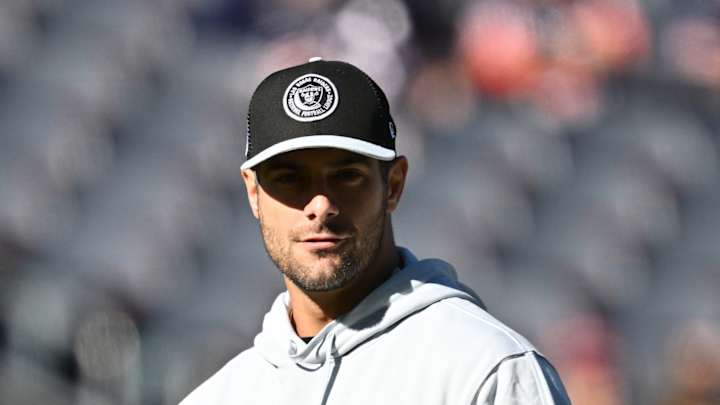 Raiders Waiting to Find Out Status of Jimmy Garoppolo Raiders Waiting to Find Out Status of Jimmy Garoppolo