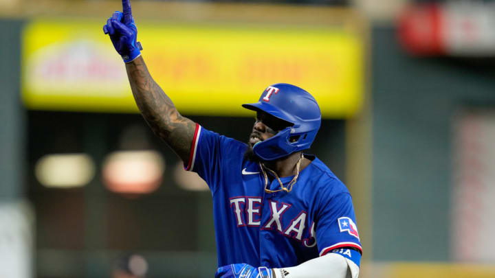 Rangers’ Adolis Garcia Hits Grand Slam to Silence Booing Astros Crowd, Put Away Game 6