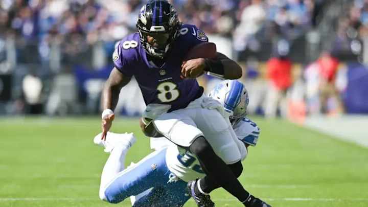 Baltimore Ravens QB Lamar Jackson Stars in Commanding Win Over Detroit Lions