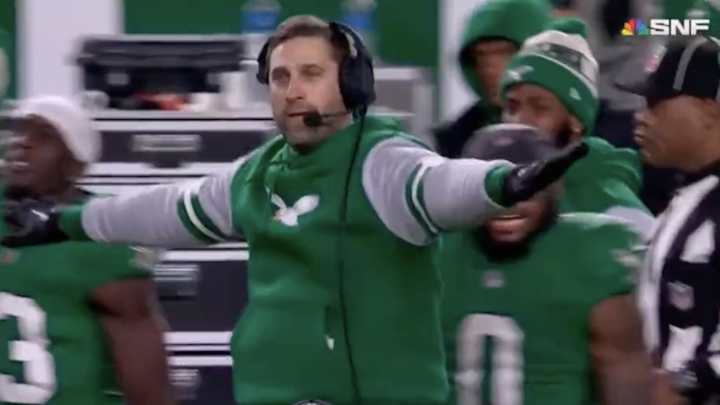 Eagles’ Nick Sirianni Yelled Loud F-Bomb After Win Over Dolphins, and Fans Loved It