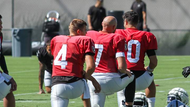 The Las Vegas Raiders Have a Quarterback Conundrum The Las Vegas Raiders Have a Quarterback Conundrum