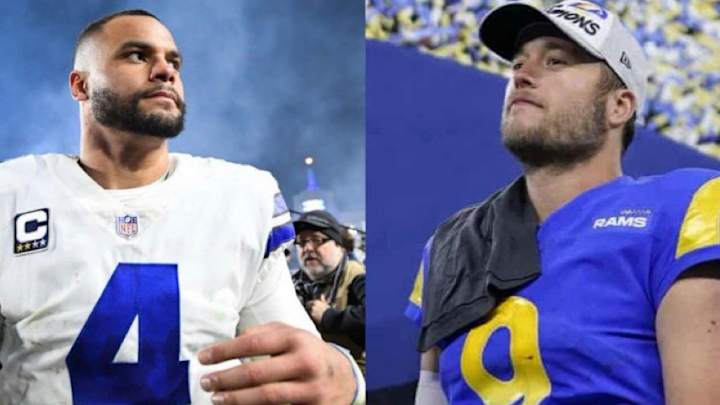Dak Prescott's Dallas Cowboys vs. Matthew Stafford's Rams: Oddsmakers Predictions