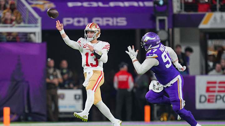 Brock Purdy is in the Concussion Protocol